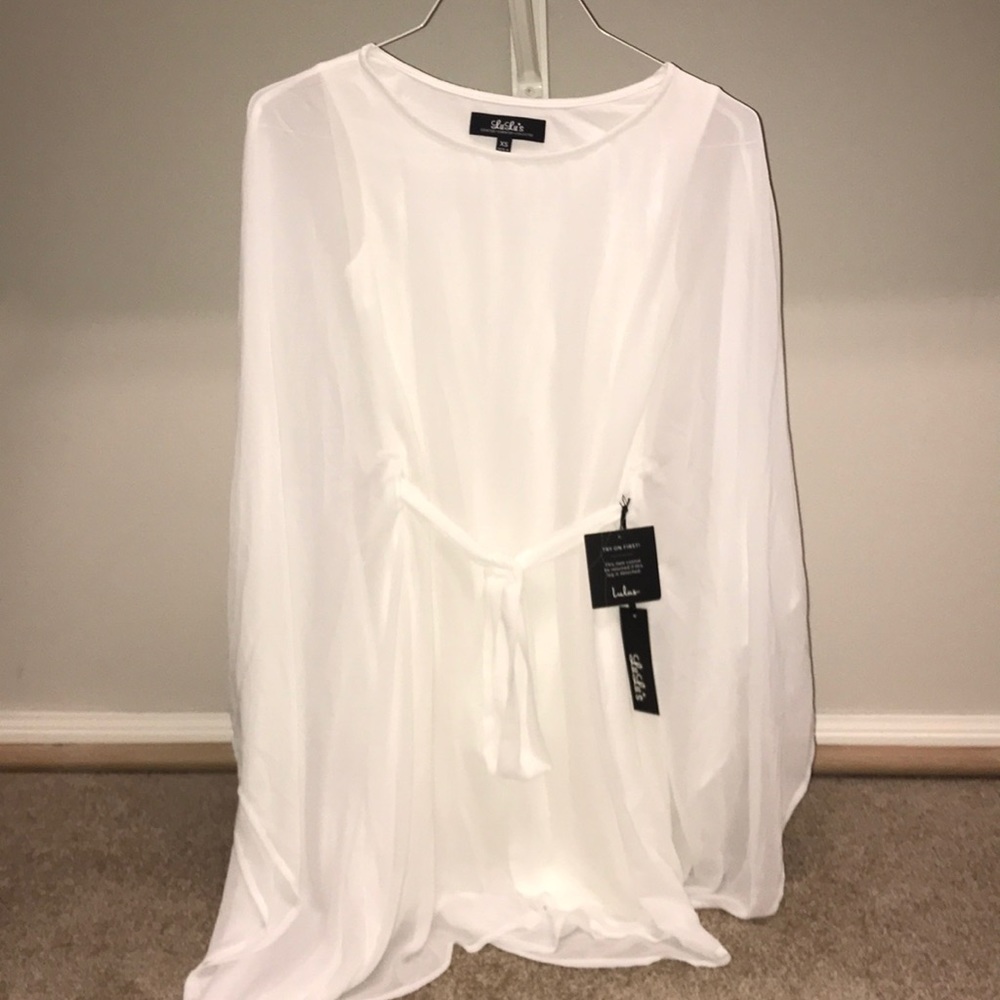 Brand new white dress